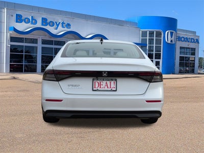 2025 Honda Accord Sedan SE