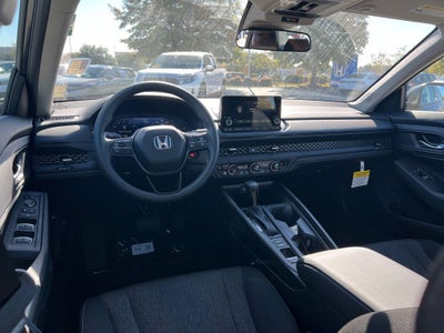 2025 Honda Accord Sedan SE